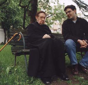 x. Jan Twardowski z kompozytorem